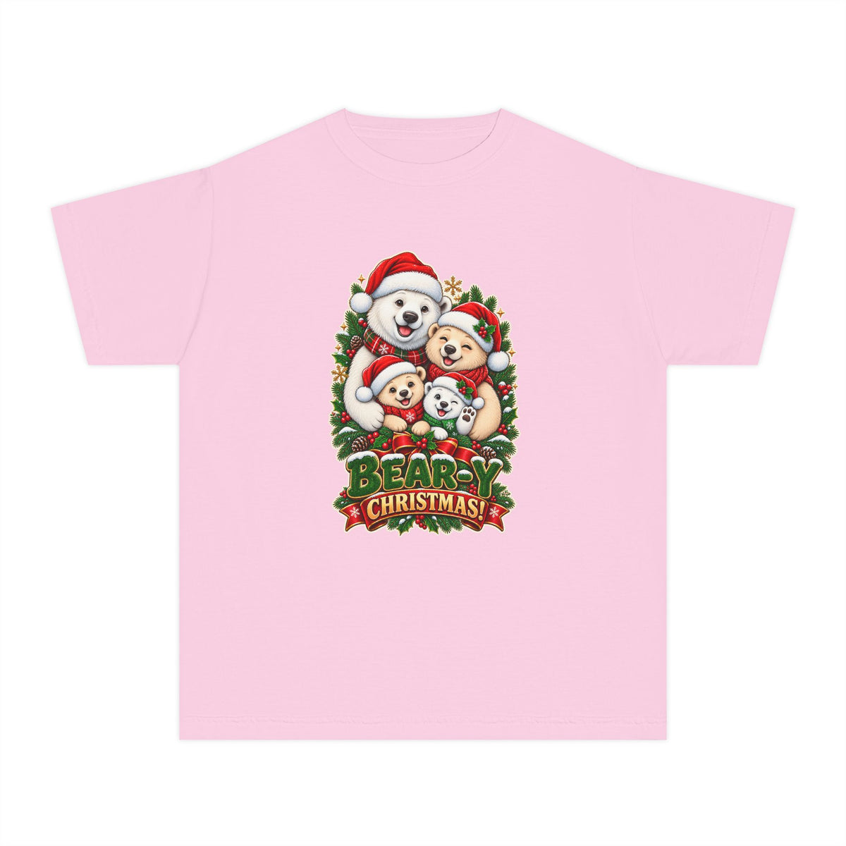 BEAR-Y Christmas Youth Tee