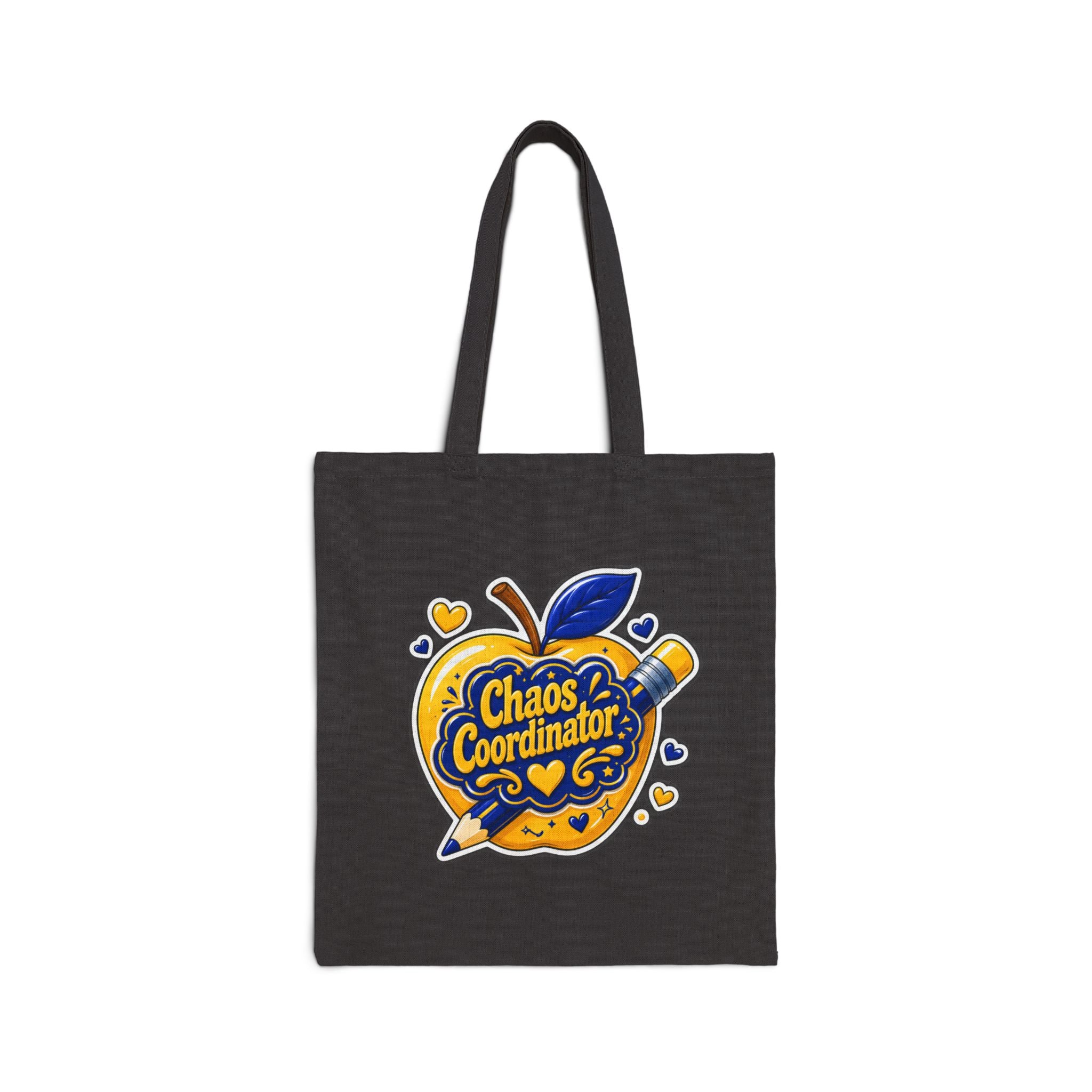 Chaos Coordinator -  Cute Apple Canvas Tote Bag