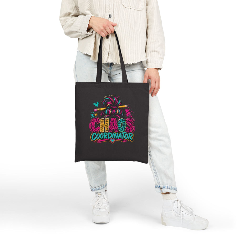 Chaos Coordinator - Cotton Canvas Tote Bag