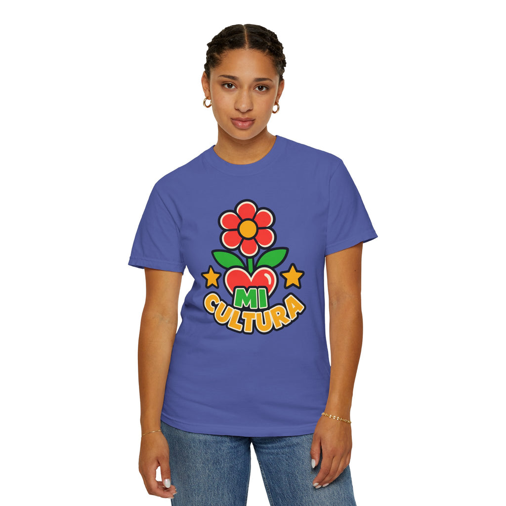 Mi Cultura Latino Heritage Heavyweight Tee 🌺❤️