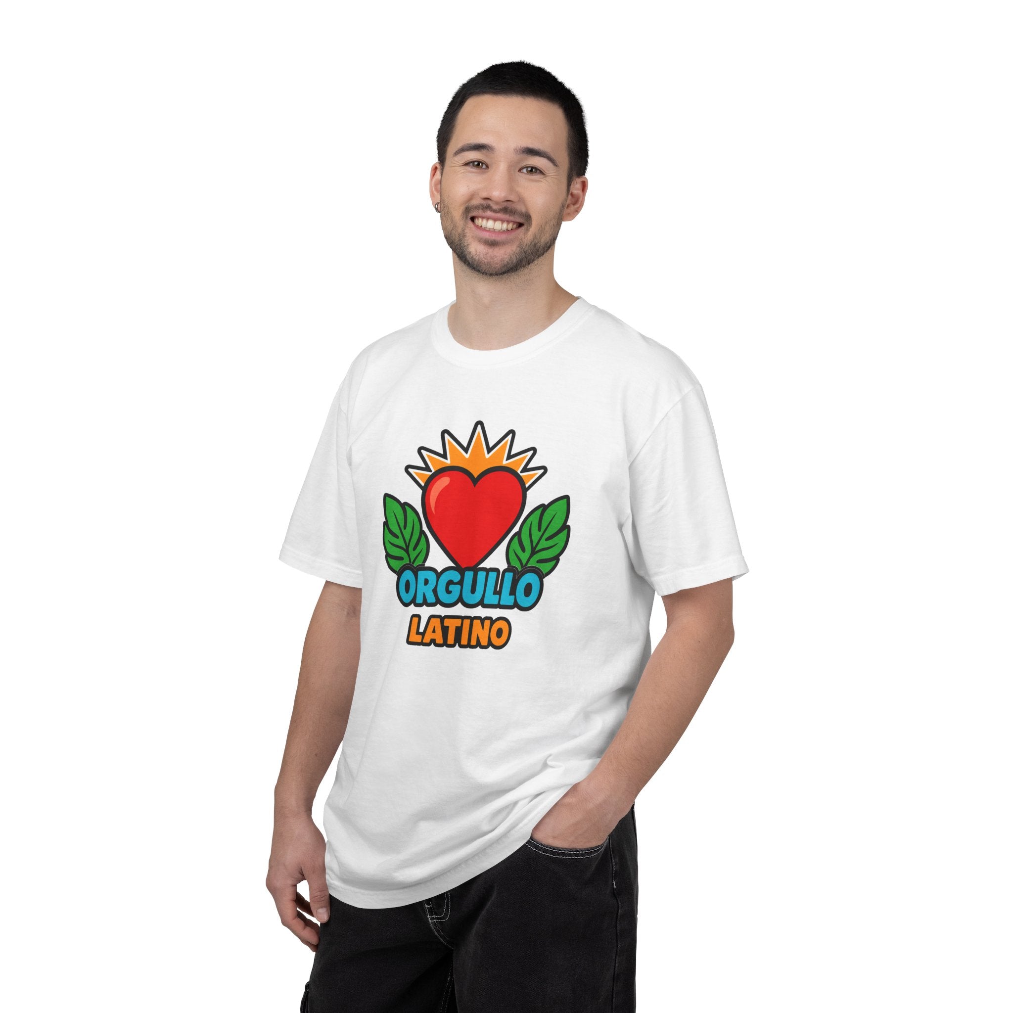Orgullo Latino Heritage Heavyweight Tee ❤️🌿