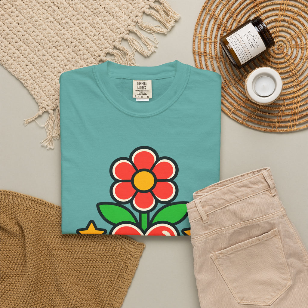 Mi Cultura Latino Heritage Heavyweight Tee 🌺❤️