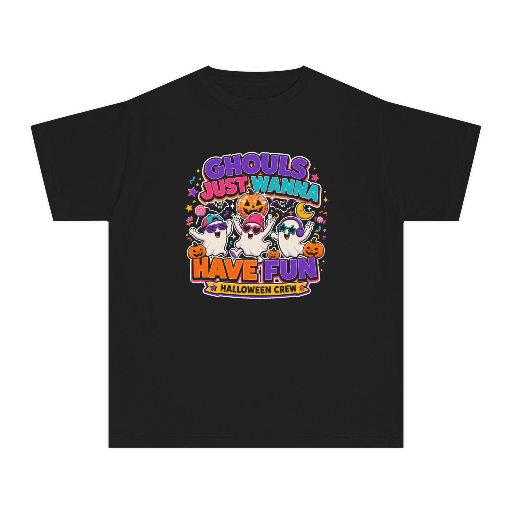 Ghouls Just Wanna Have Fun Youth Halloween Tee 🎃👻