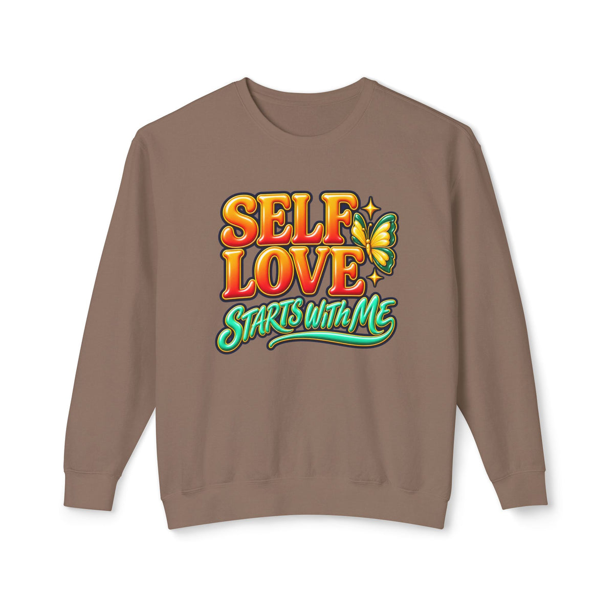Self Love Starts With Me Crewneck Sweatshirt