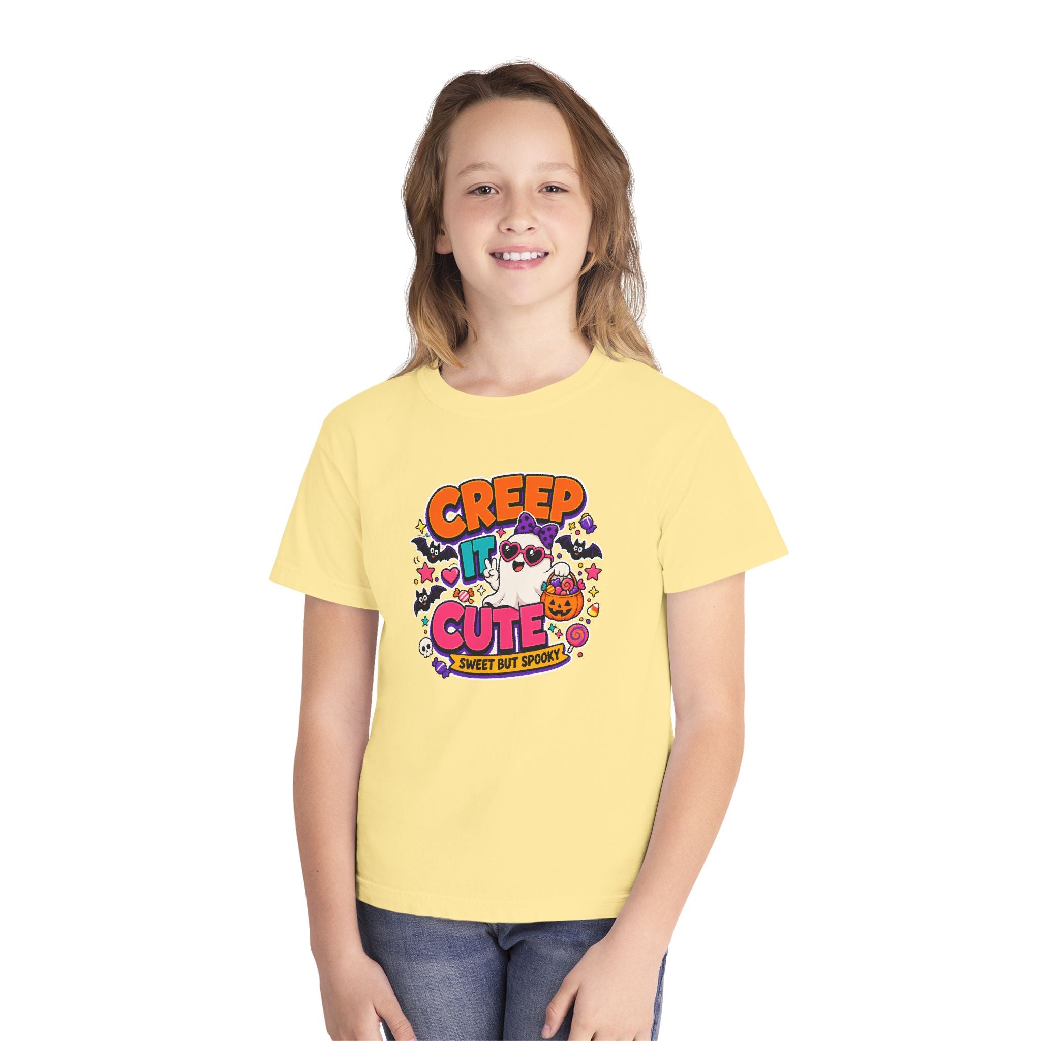 Creep It Cute Youth Halloween Tee 👻🍬