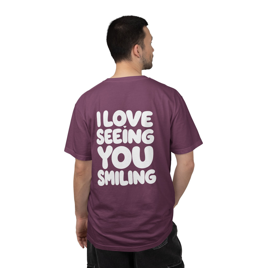 Hi Lovely Human — Inspirational Garment-Dyed Adult T-Shirt