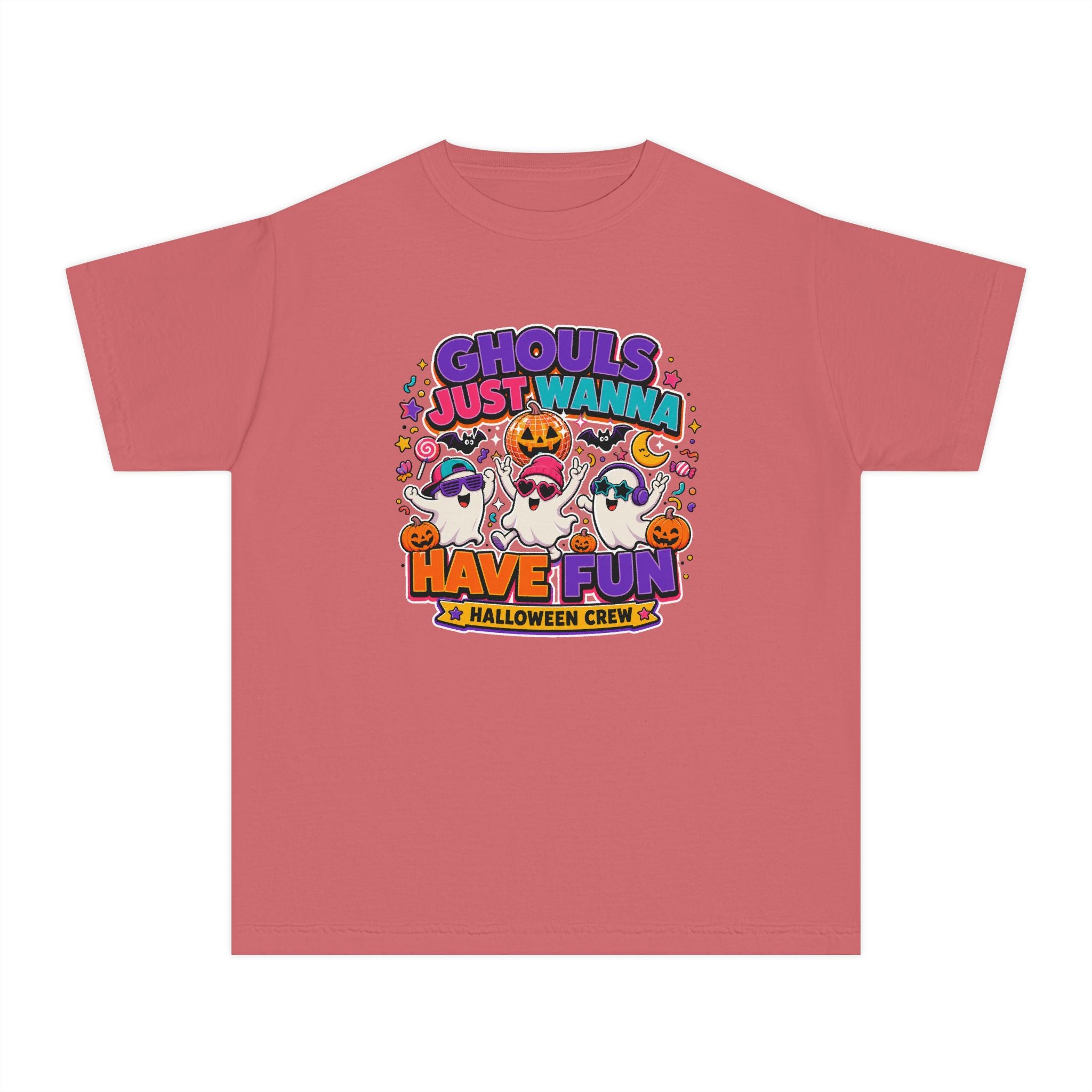 Ghouls Just Wanna Have Fun Youth Halloween Tee 🎃👻