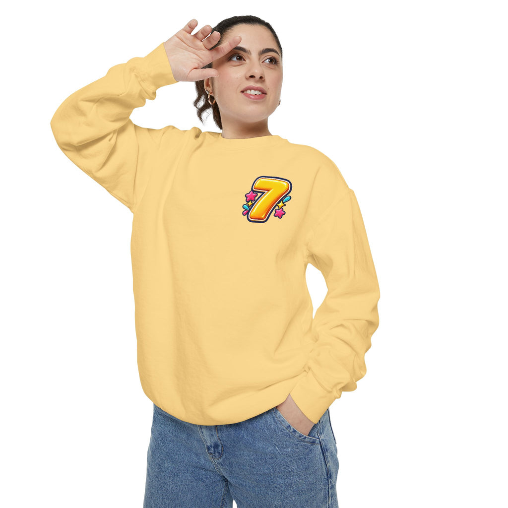 Seven Has “Even” in It, That’s Odd Sweatshirt | Funny Number 7 Crewneck 7️⃣🤔