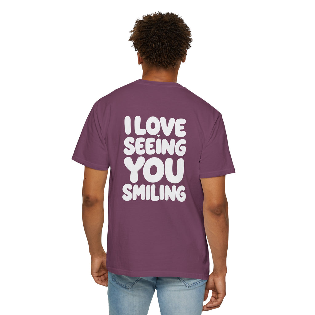 Hi Lovely Human — Inspirational Garment-Dyed Adult T-Shirt