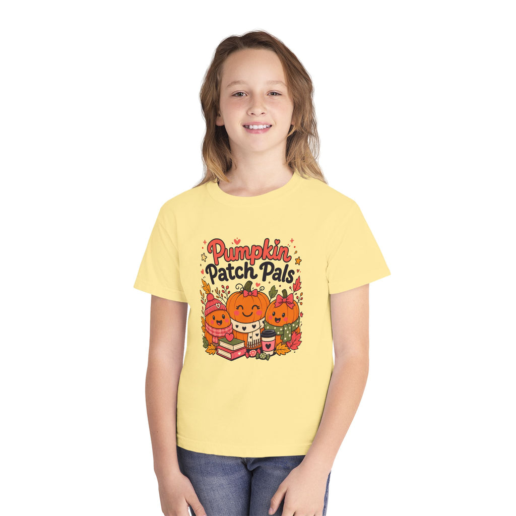 Pumpkin Patch Pals Youth Autumn Tee 🎃🍎