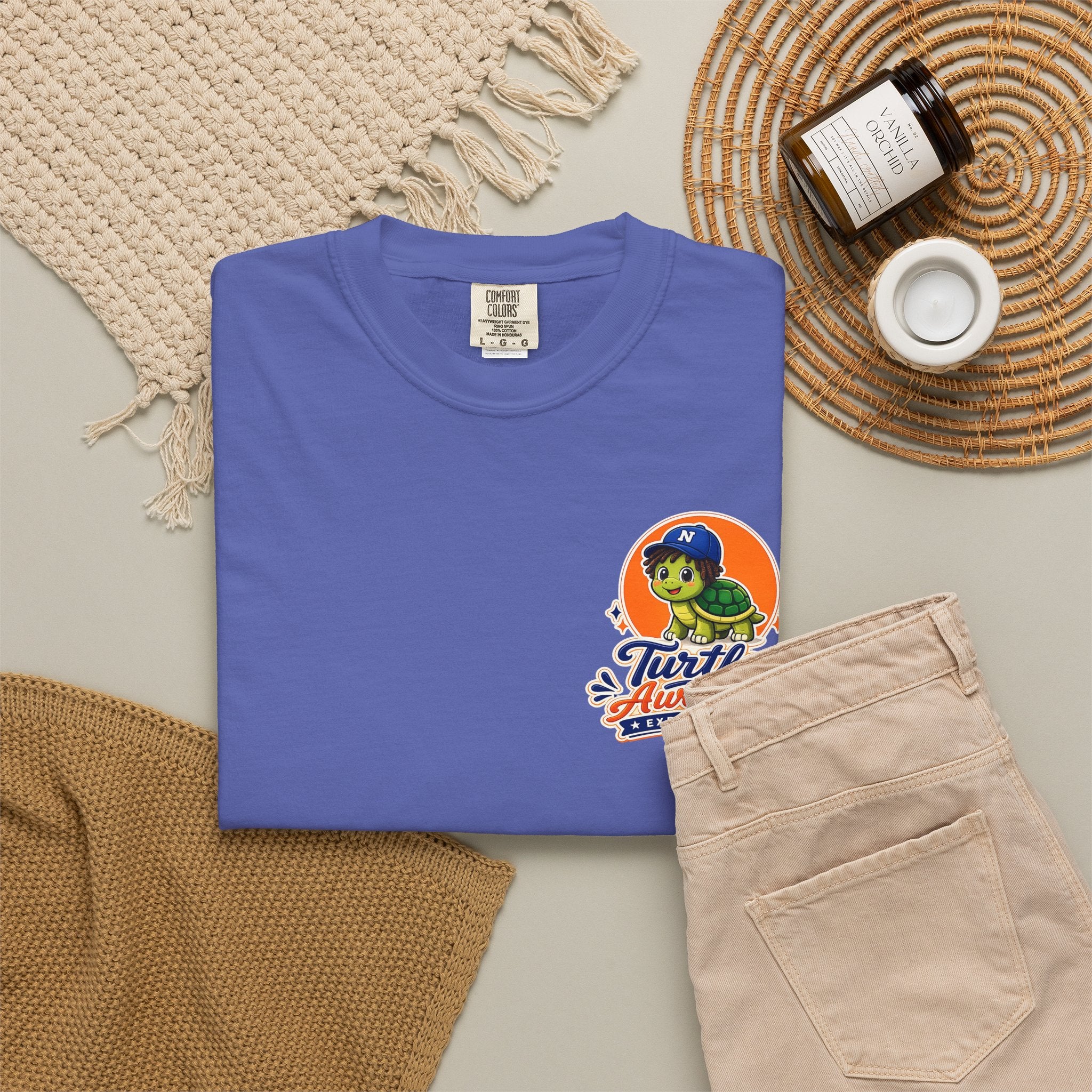 "Turtley Awesome" Turtle Graphic Tee