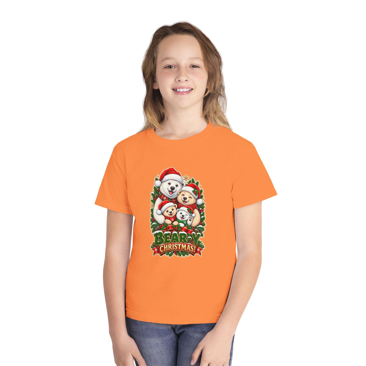 BEAR-Y Christmas Youth Tee