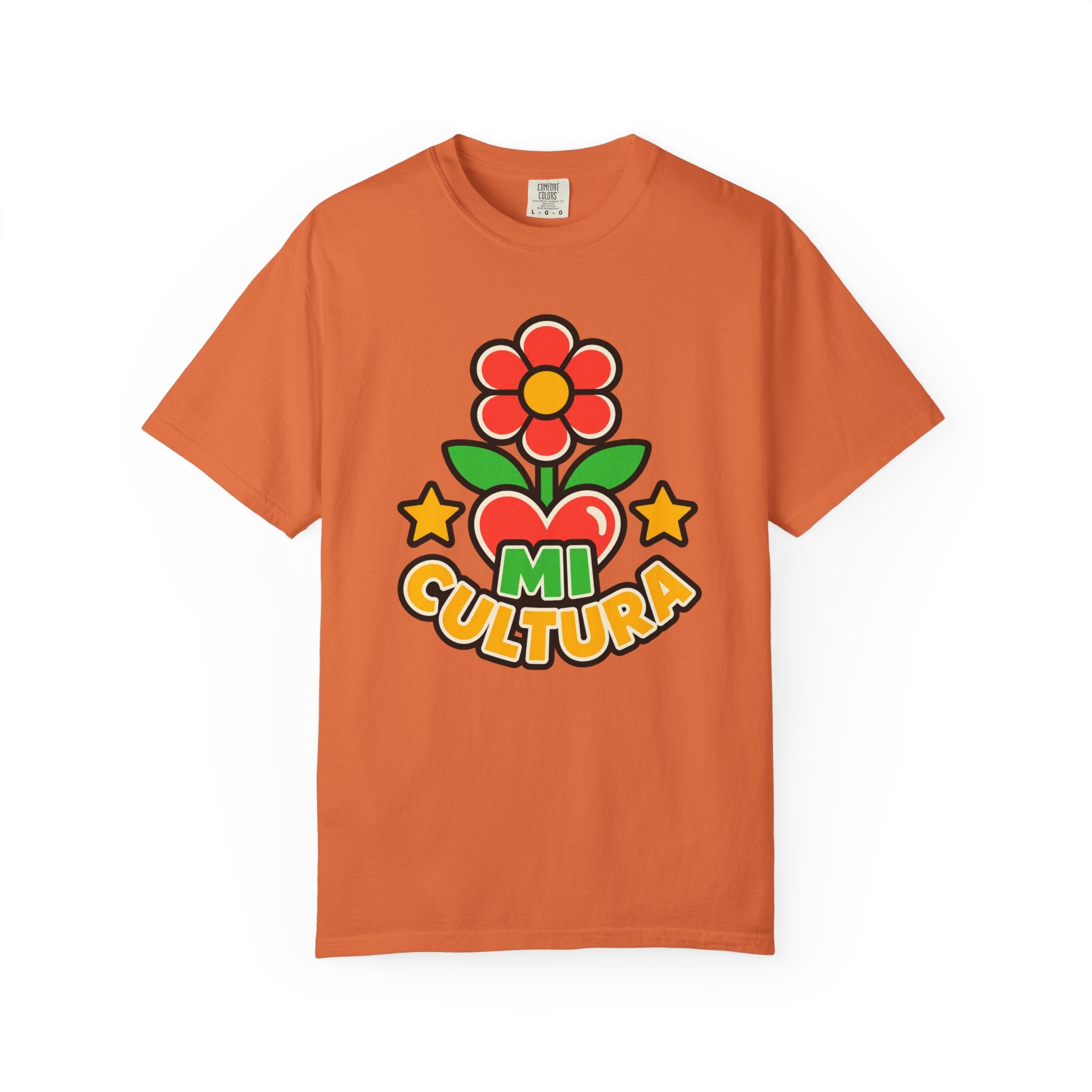 Mi Cultura Latino Heritage Heavyweight Tee 🌺❤️