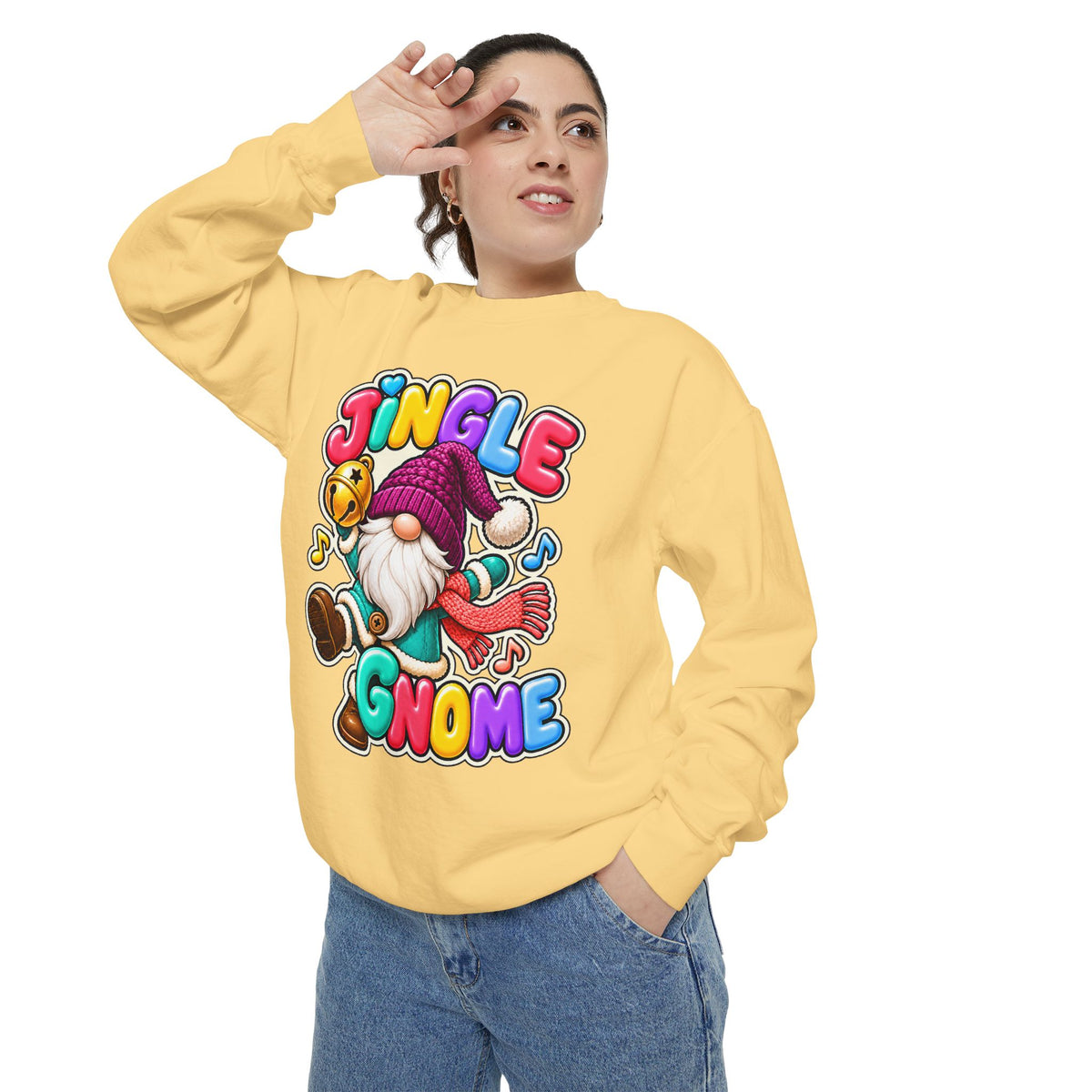 Jingle Gnome Christmas Sweatshirt 🔔🎶🧙‍♂️