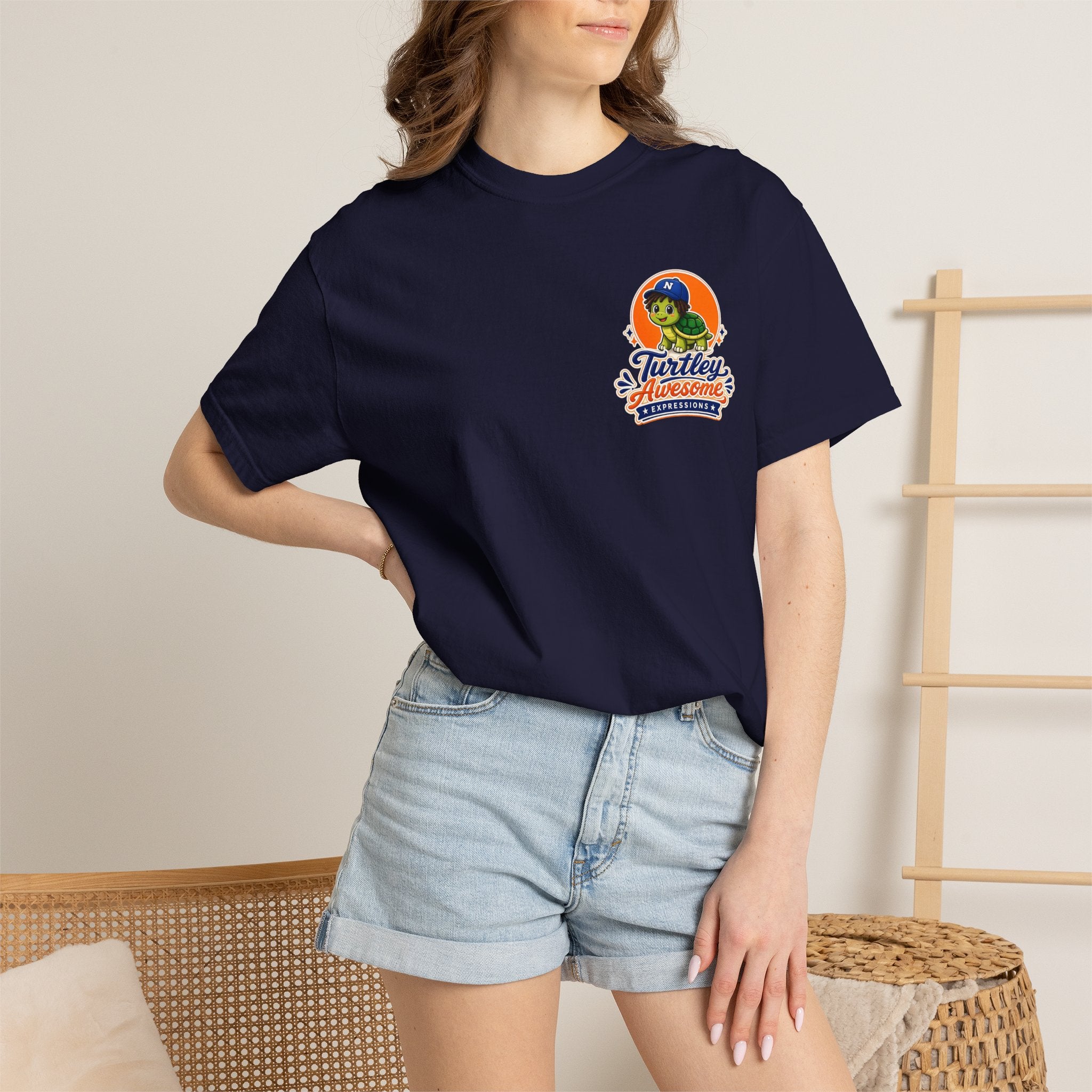 "Turtley Awesome" Turtle Graphic Tee