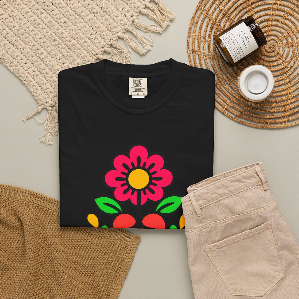 Raíces Fuertes Latino Heritage Heavyweight Tee 🌺❤️