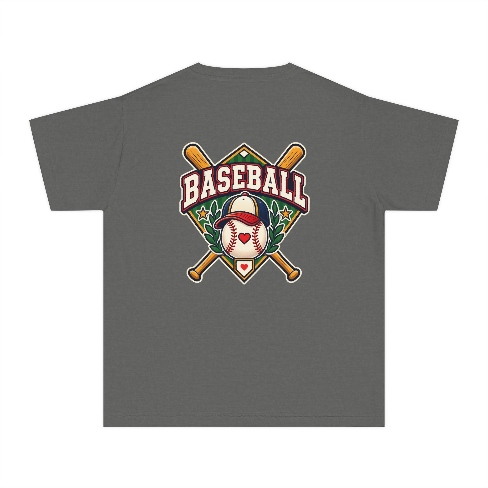 Vintage Baseball Youth Comfort Colors® Tee ⚾️