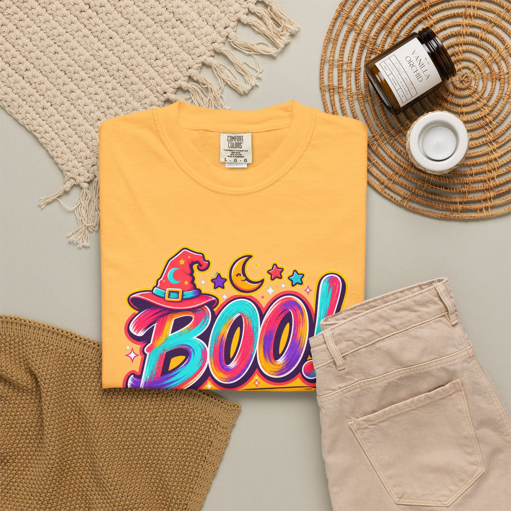 BOO! Spooky Season Heavyweight Tee 🎃✨