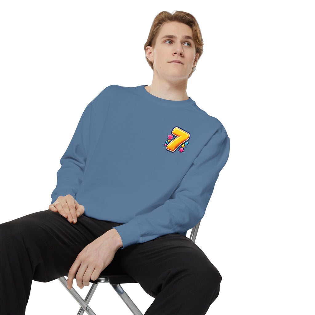 Seven Has “Even” in It, That’s Odd Sweatshirt | Funny Number 7 Crewneck 7️⃣🤔