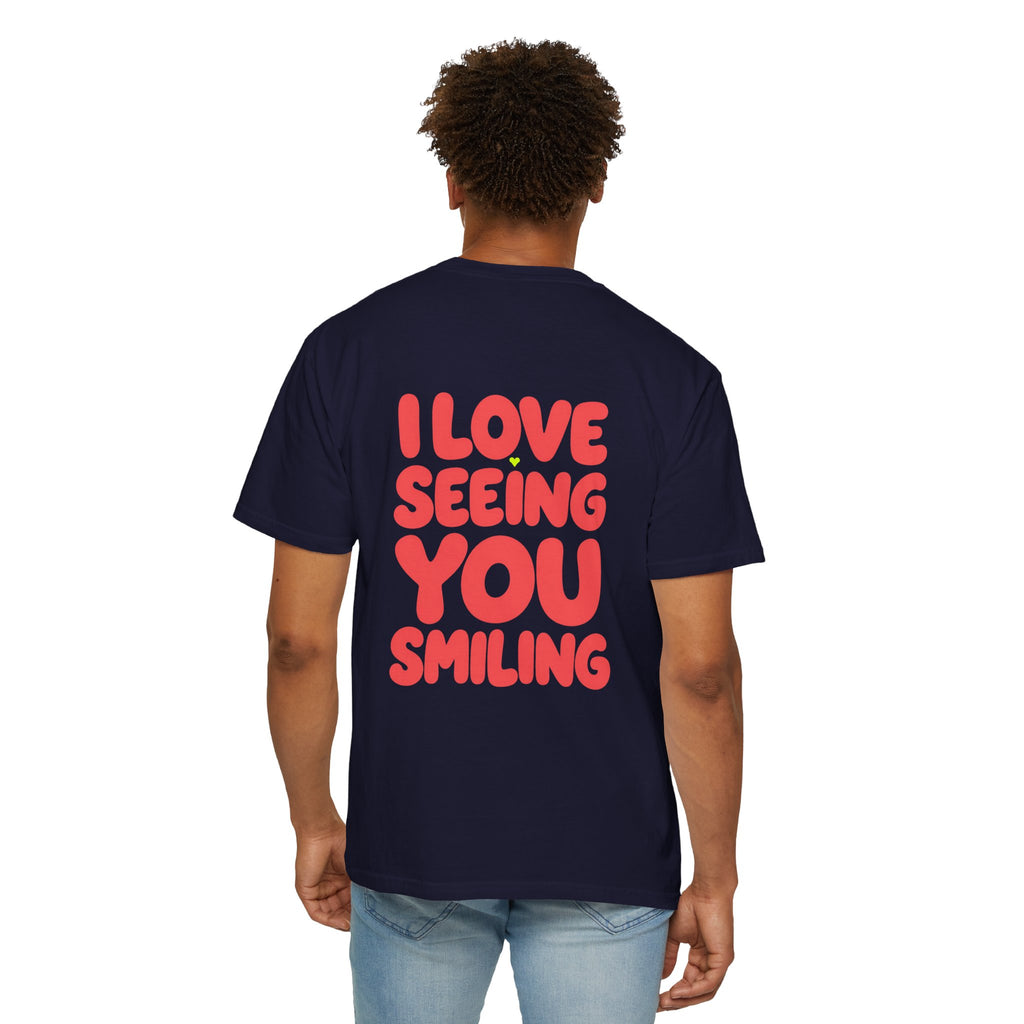Hi Lovely Human Navy Garment-Dyed Comfort Colors® T-Shirt