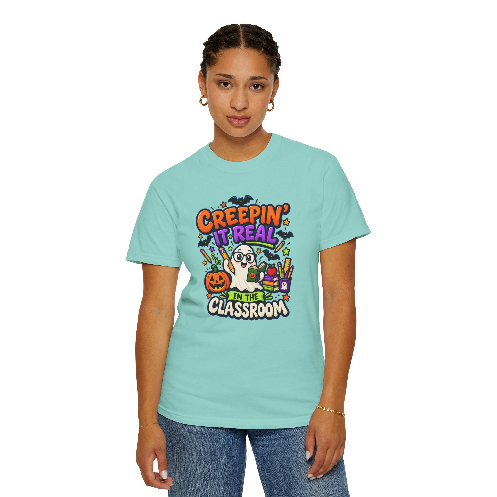 Creepin' It Real in the Classroom Halloween T-Shirt