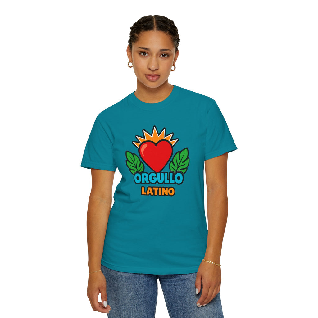 Orgullo Latino Heritage Heavyweight Tee ❤️🌿