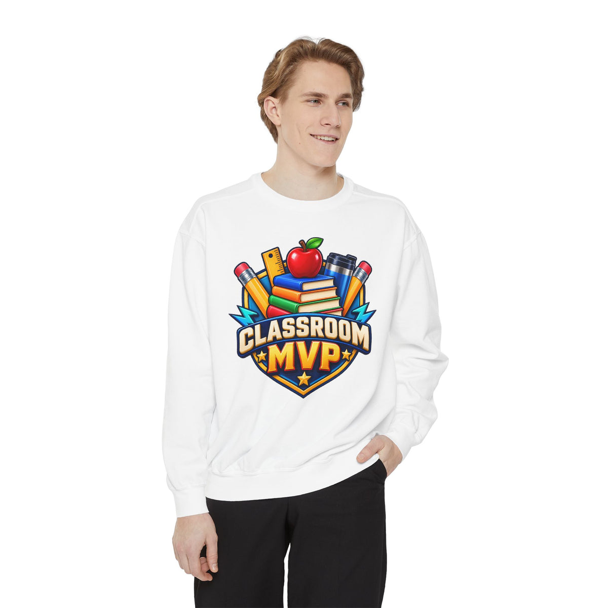 Classroom MVP School Sweatshirt 📚🏆 | Teacher Crewneck
