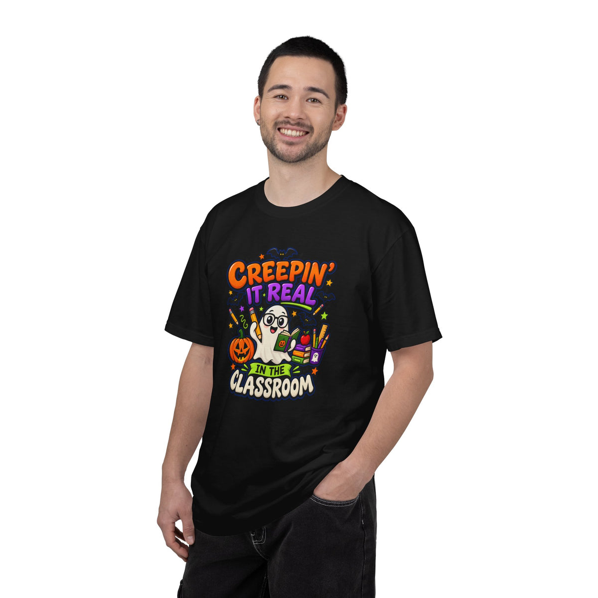Creepin' It Real in the Classroom Halloween T-Shirt