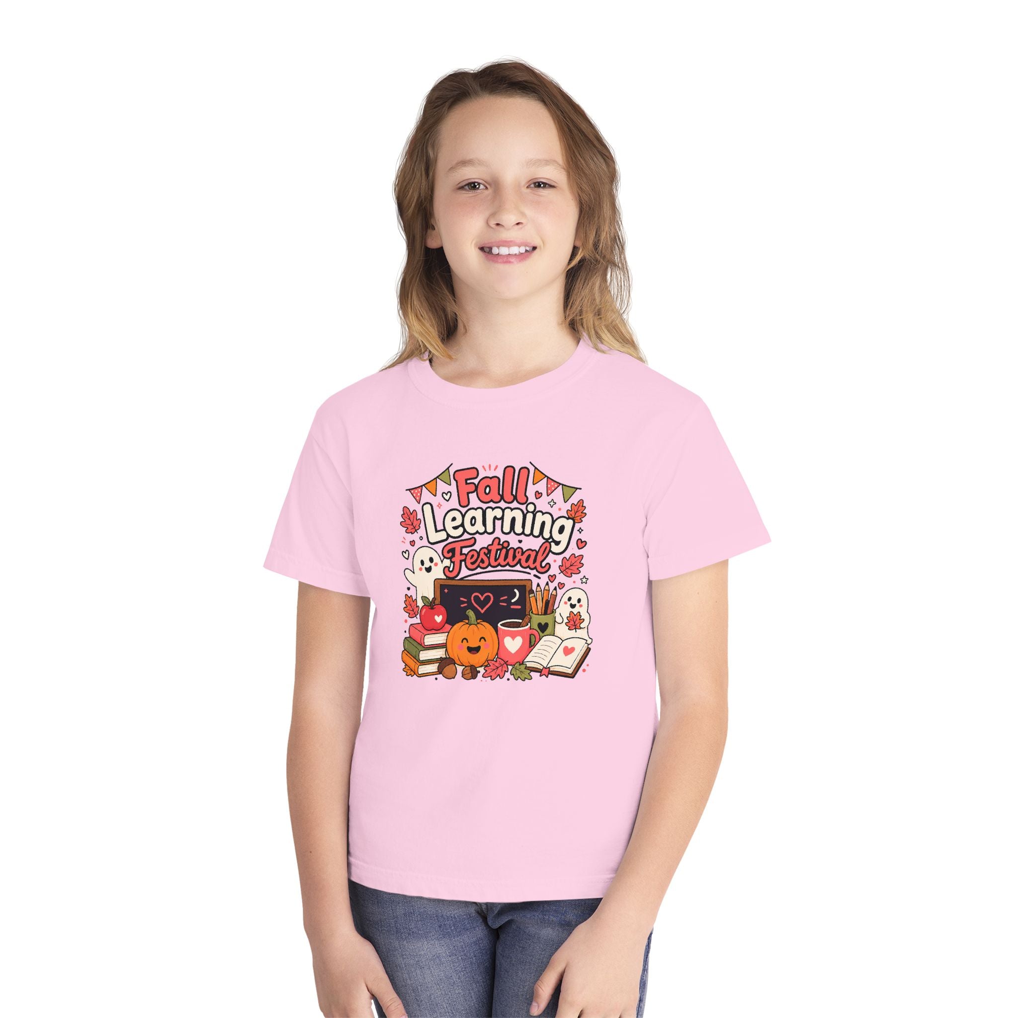 Fall Learning Festival Youth Retro Tee 🍂📚