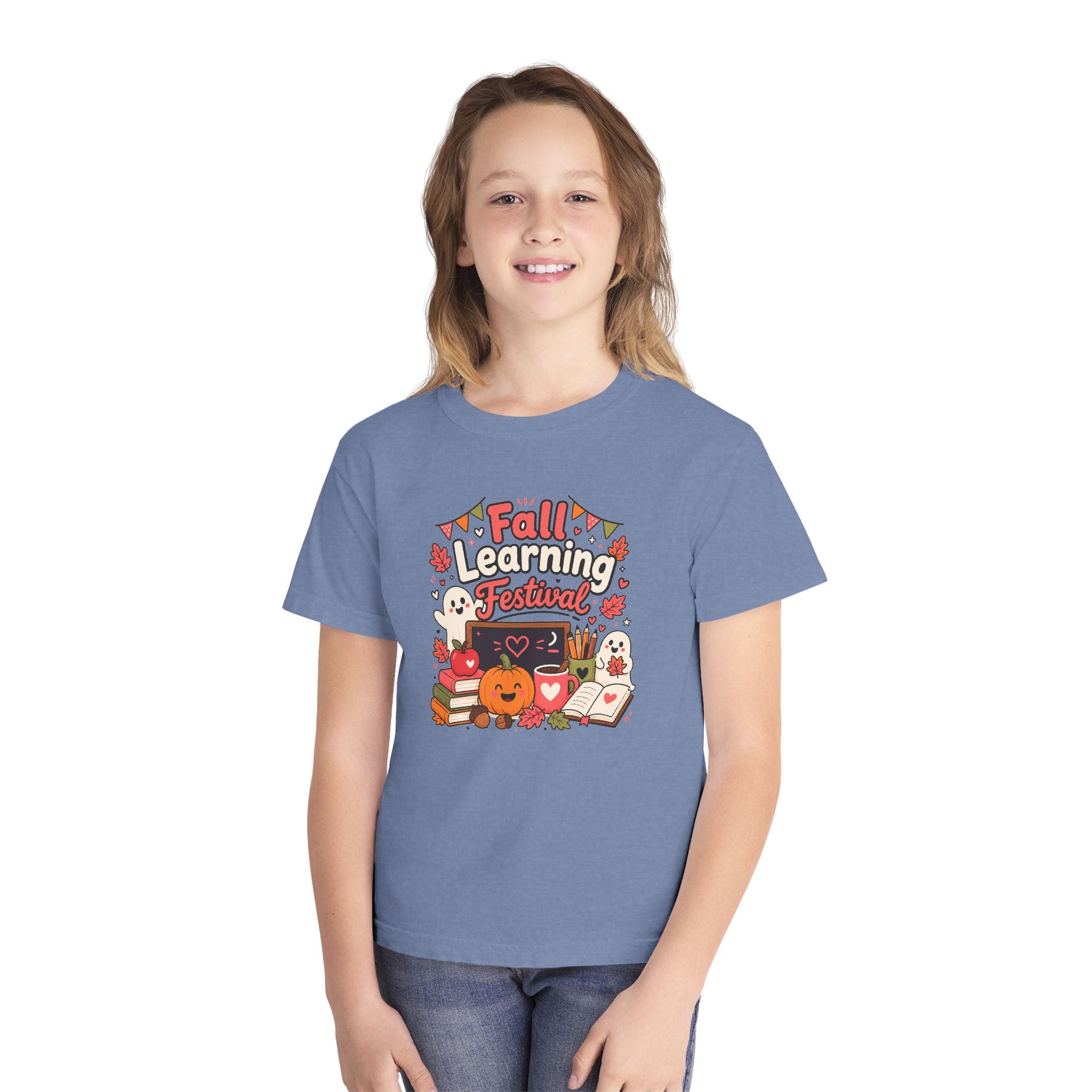 Fall Learning Festival Youth Retro Tee 🍂📚