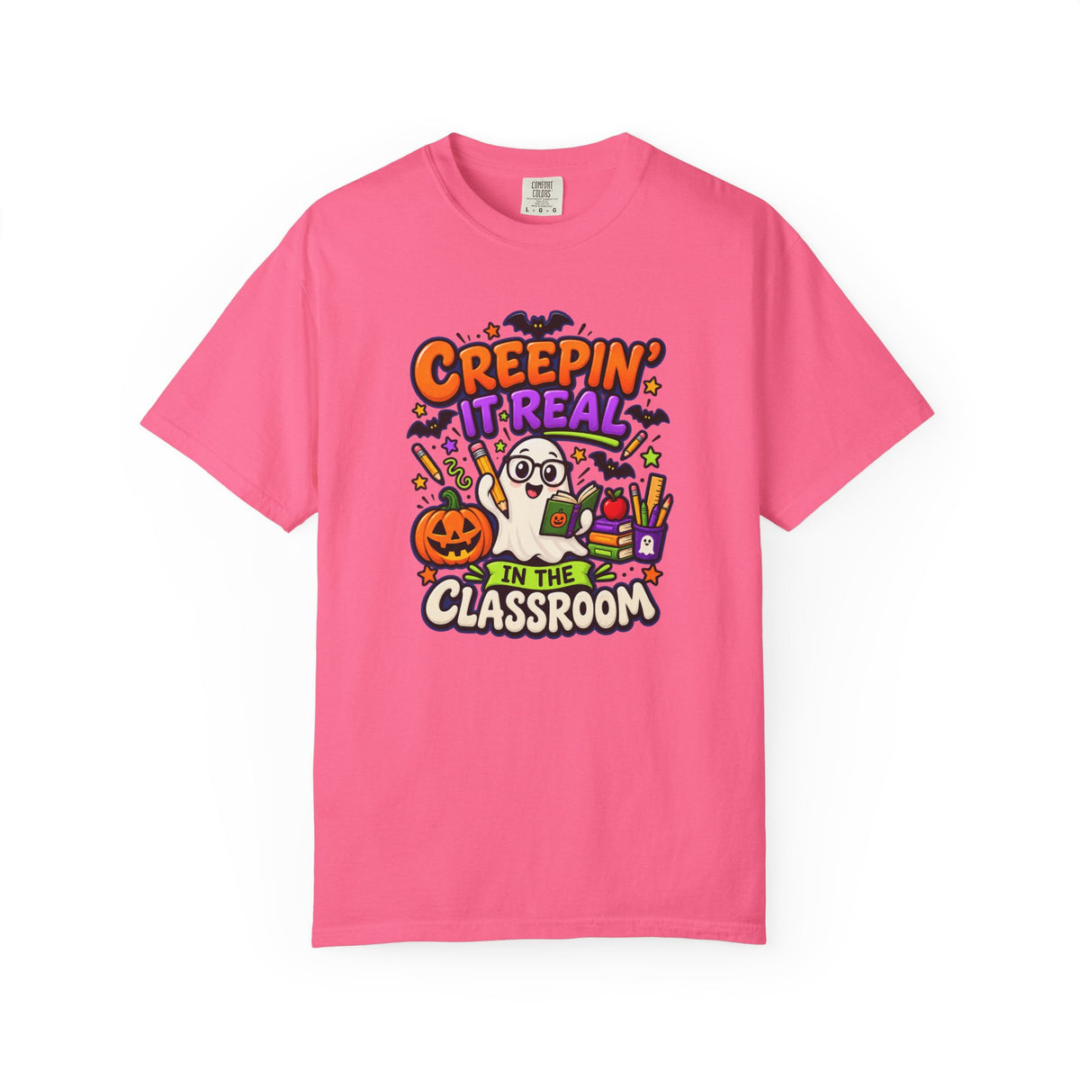 Creepin' It Real in the Classroom Halloween T-Shirt