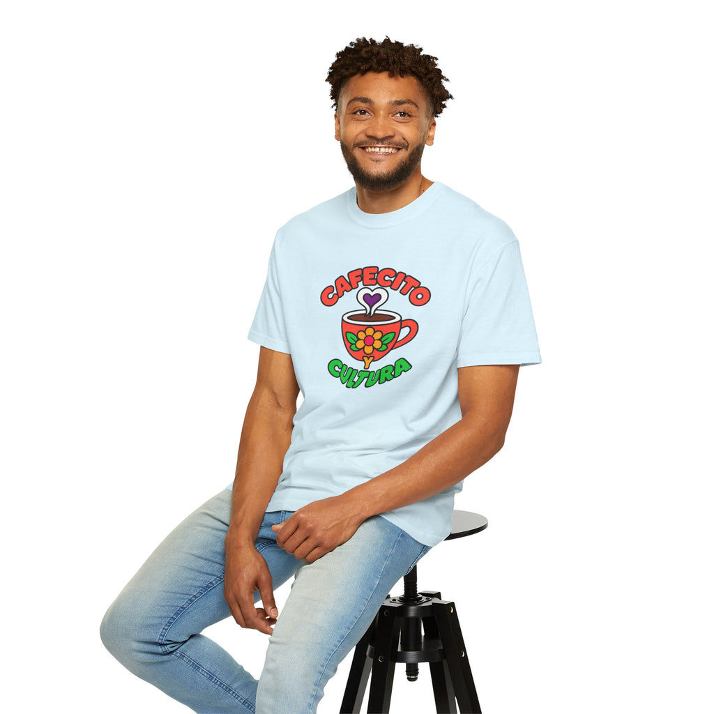 Cafecito Y Cultura Heavyweight Tee ☕🌼