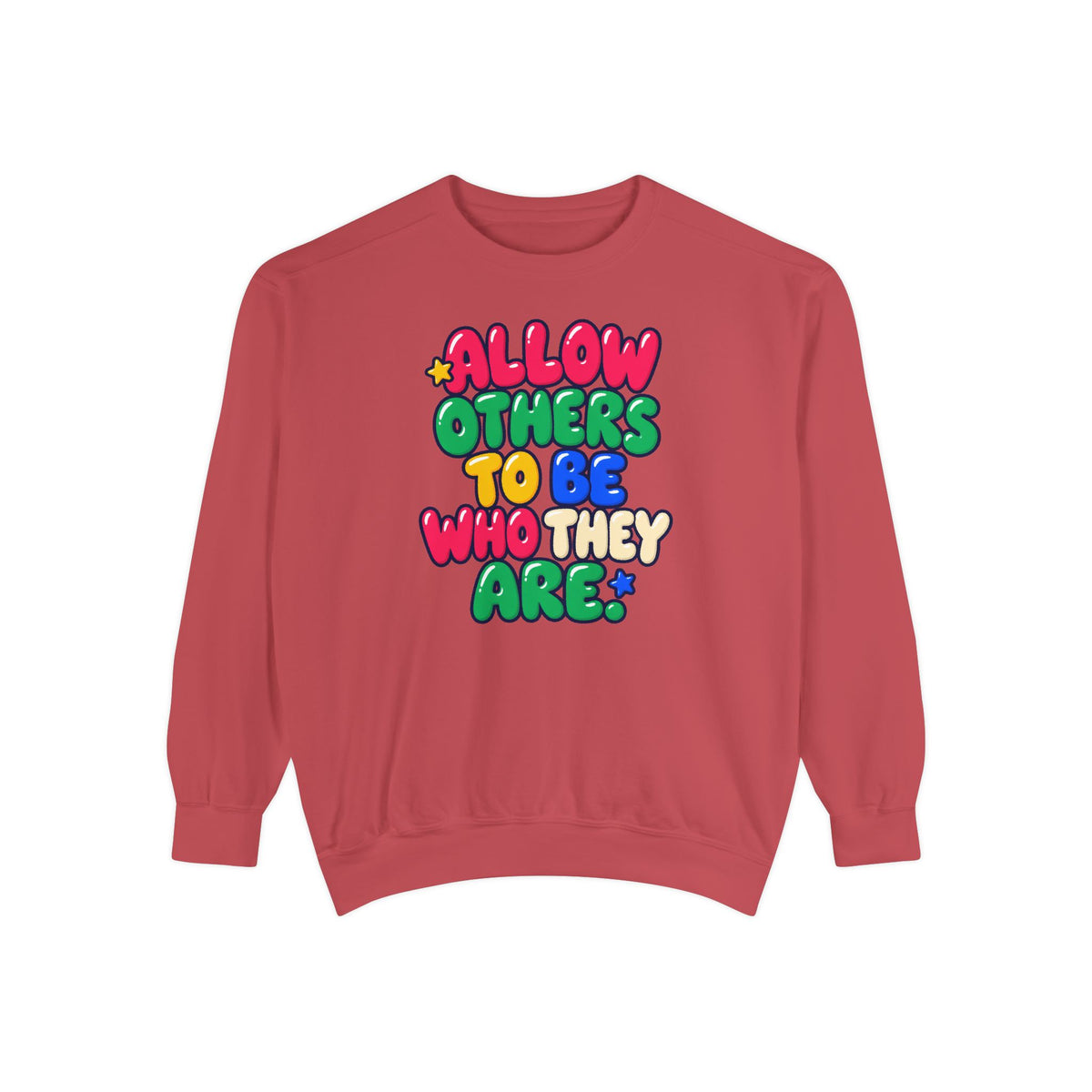 Allow Others to Be Who They Are Sweatshirt | Kindness & Acceptance Crewneck 🌼💛