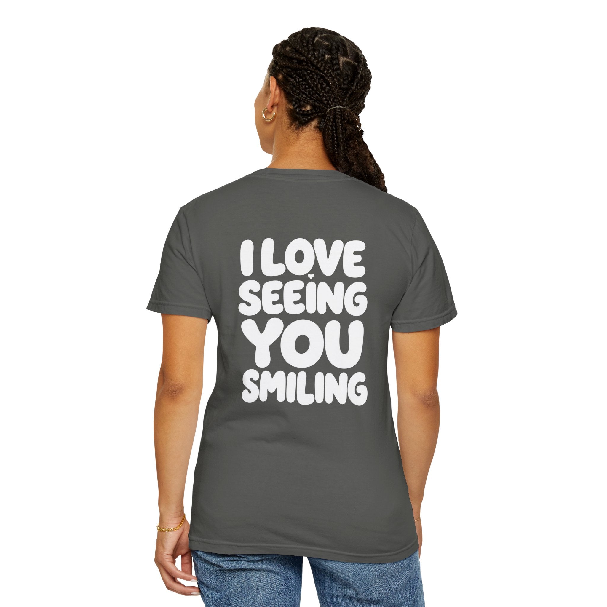 Hi Lovely Human — Inspirational Garment-Dyed Adult T-Shirt