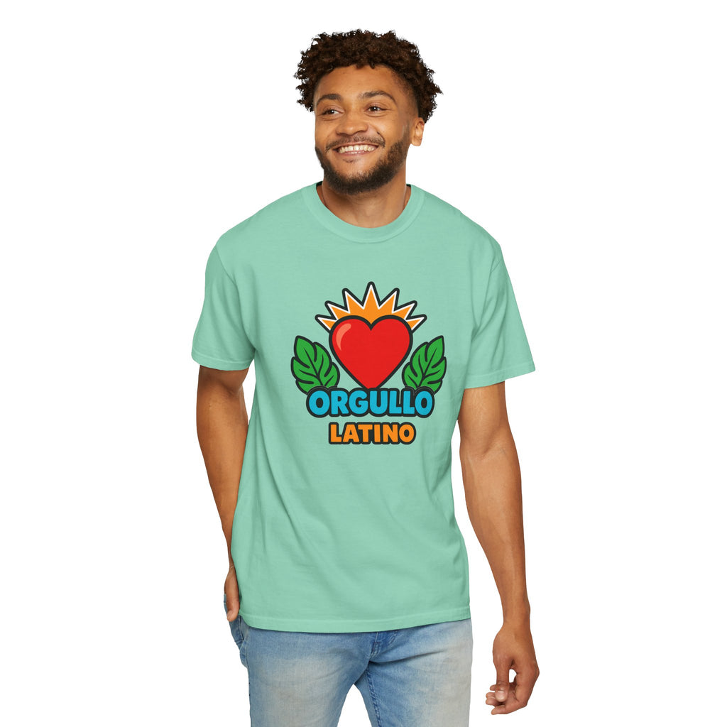 Orgullo Latino Heritage Heavyweight Tee ❤️🌿