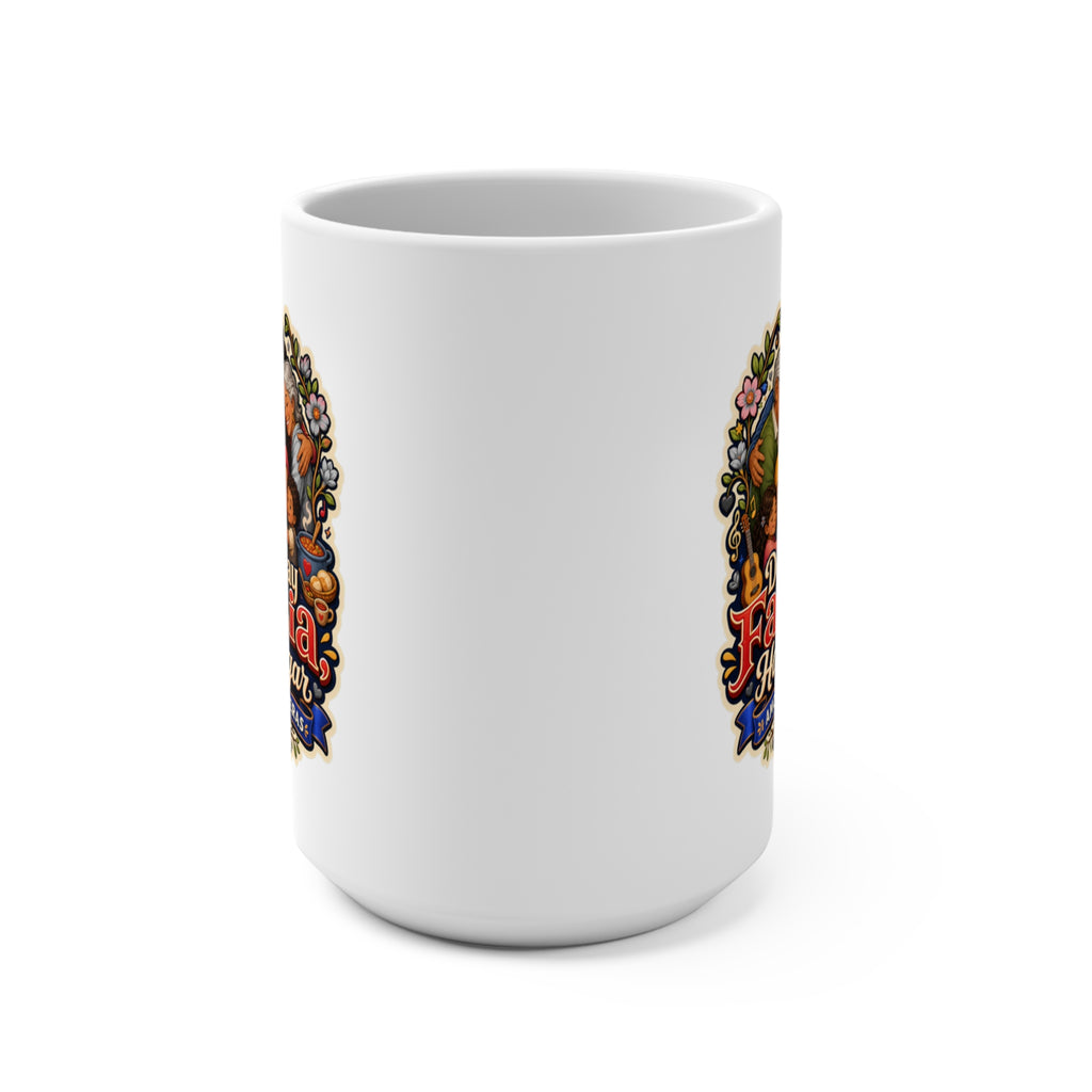 Donde Hay Familia Hay Hogar Mug - Amor Sin Fronteras Coffee Cup - Hispanic Family Gift for Parents, Grandparents and Loved Ones