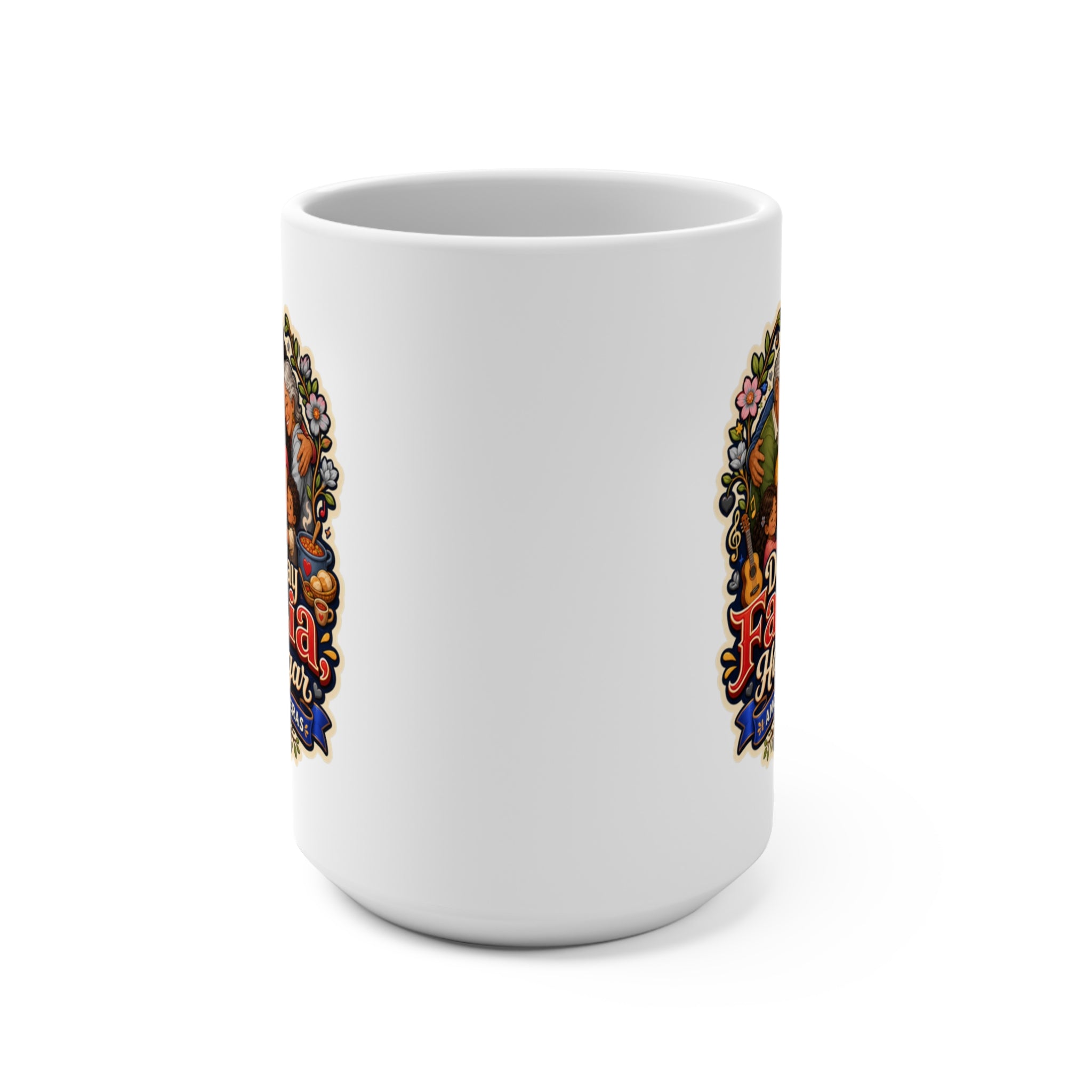 Donde Hay Familia Hay Hogar Mug - Amor Sin Fronteras Coffee Cup - Hispanic Family Gift for Parents, Grandparents and Loved Ones