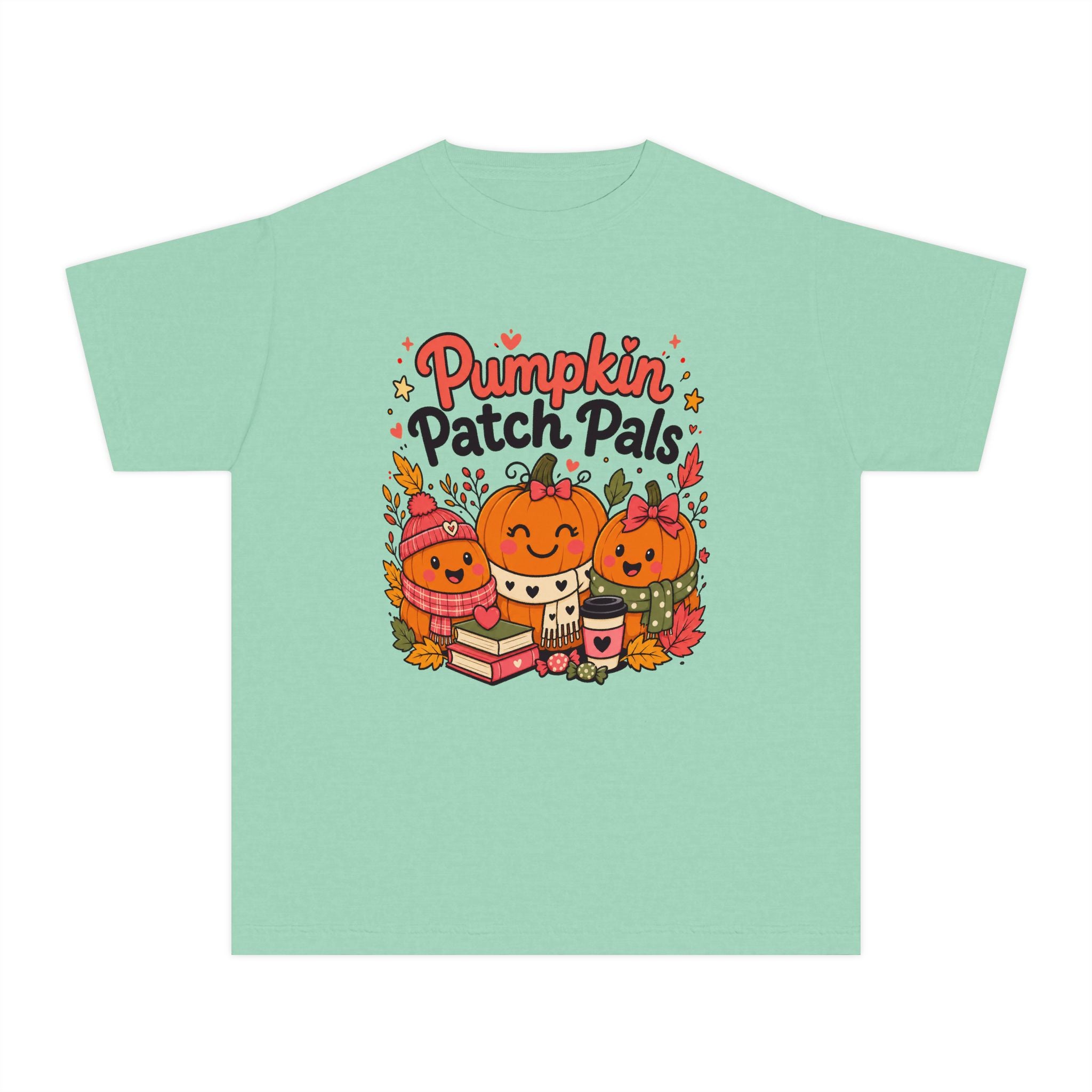 Pumpkin Patch Pals Youth Autumn Tee 🎃🍎