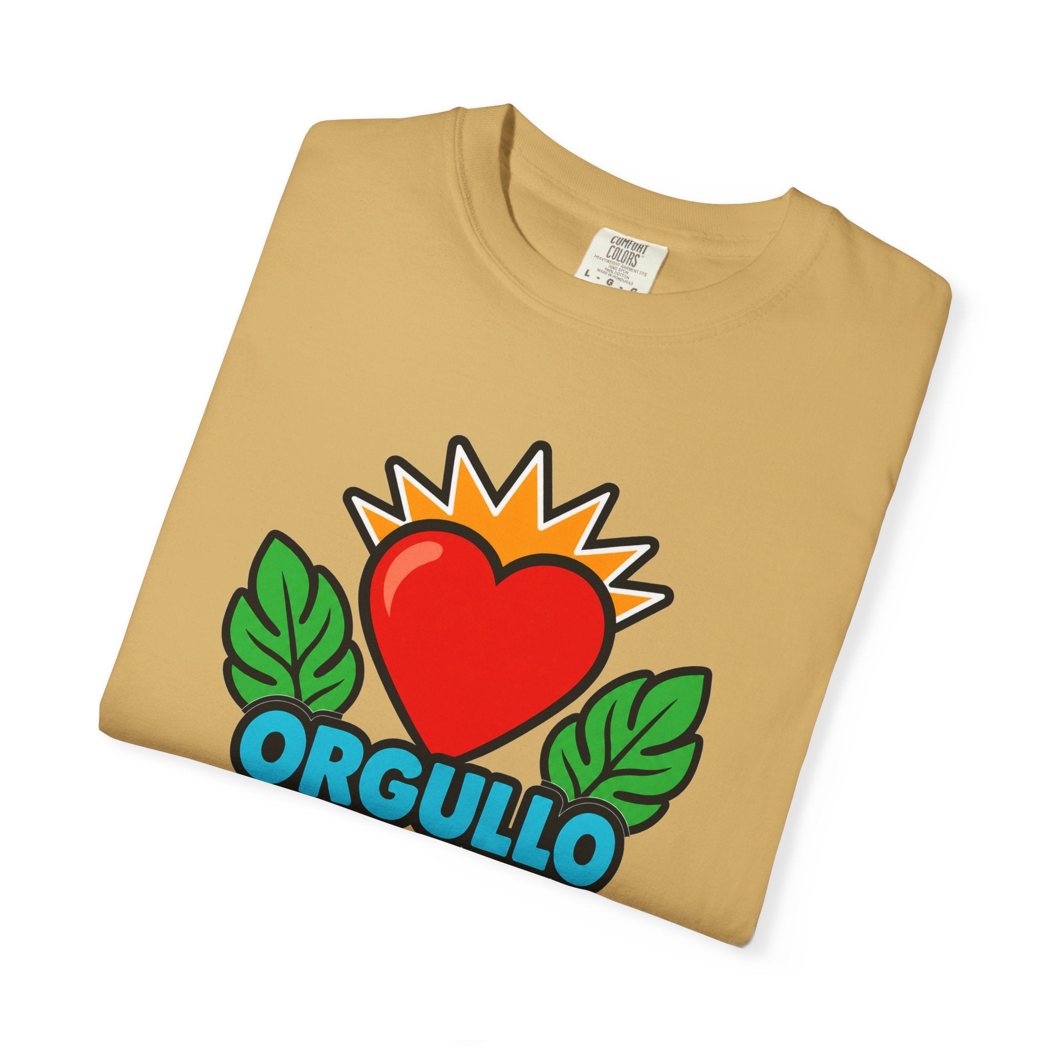 Orgullo Latino Heritage Heavyweight Tee ❤️🌿