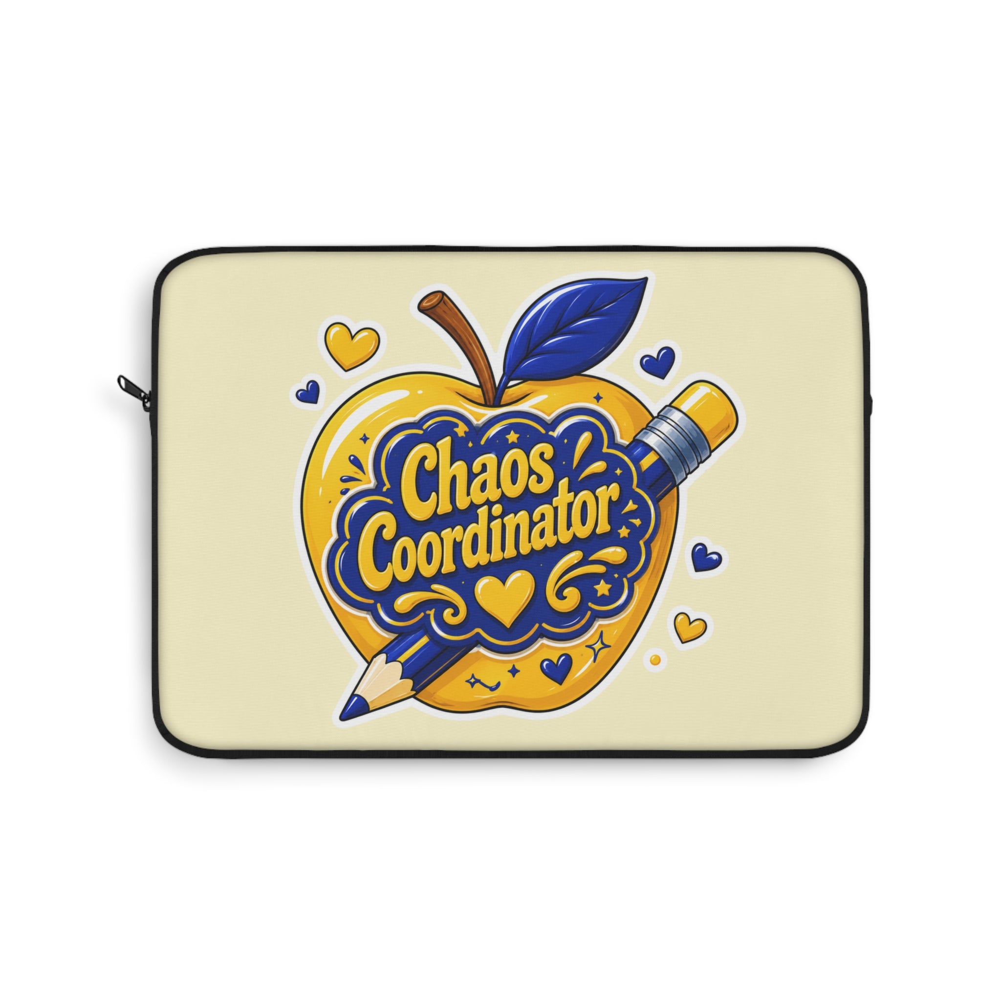 Chaos Coordinator - Moonlight Yellow Apple Laptop and iPad Sleeve