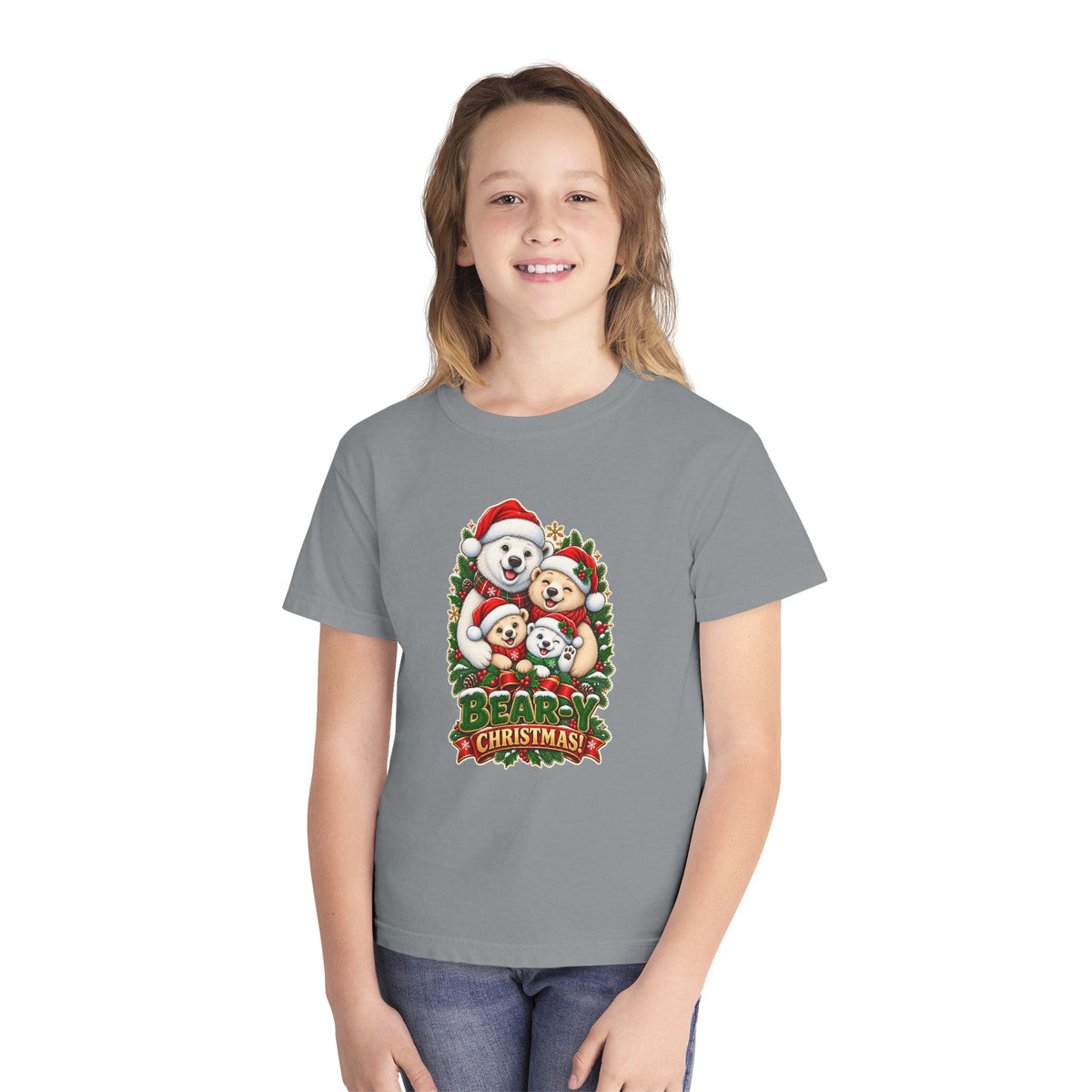 BEAR-Y Christmas Youth Tee