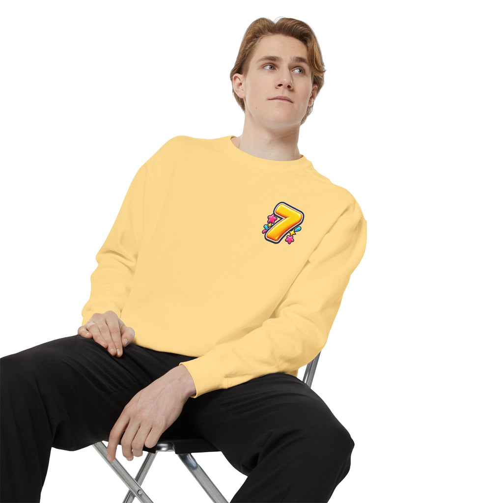 Seven Has “Even” in It, That’s Odd Sweatshirt | Funny Number 7 Crewneck 7️⃣🤔