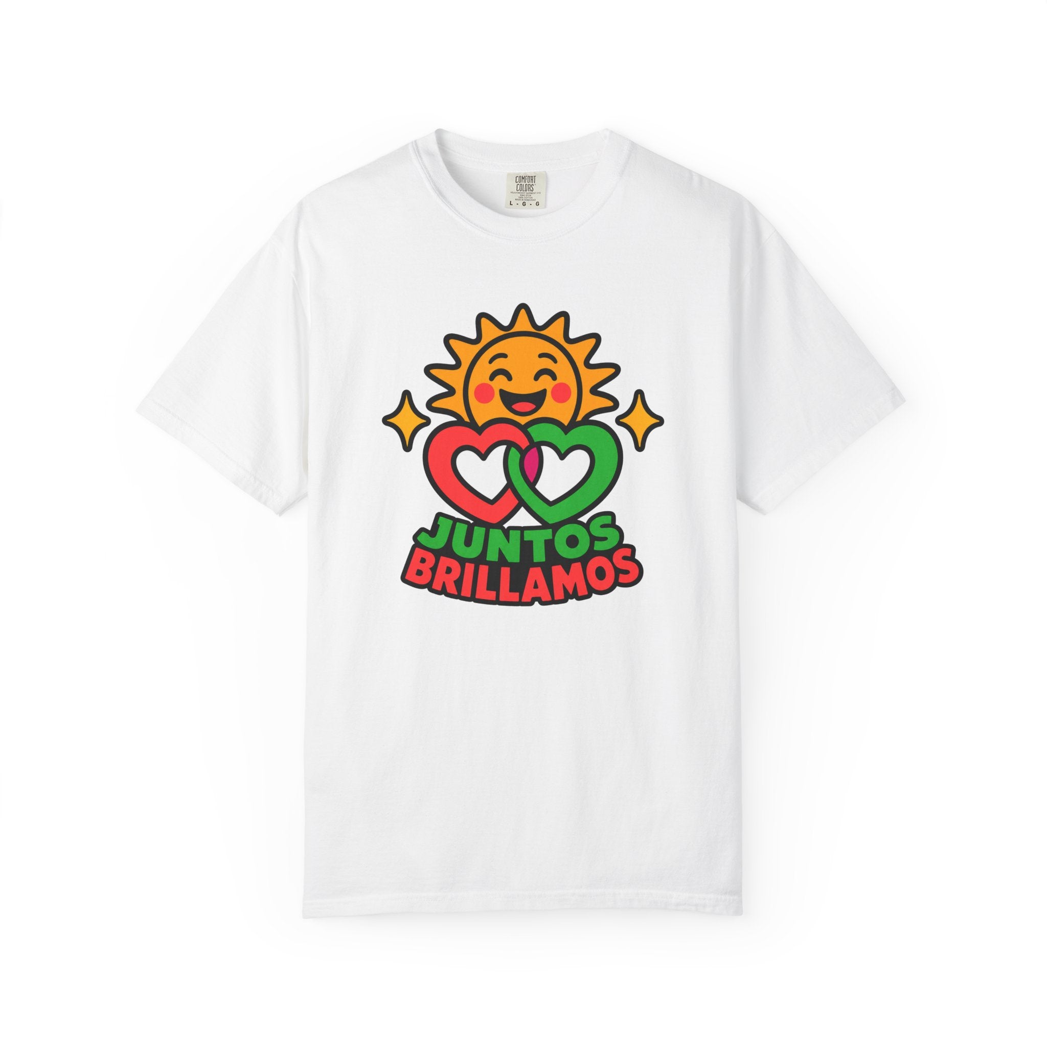 Juntos Brillamos Latino Heritage Heavyweight Tee ☀️❤️
