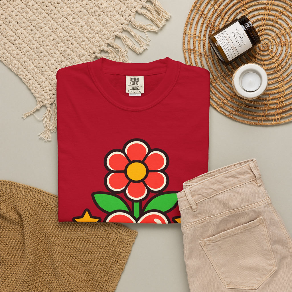 Mi Cultura Latino Heritage Heavyweight Tee 🌺❤️