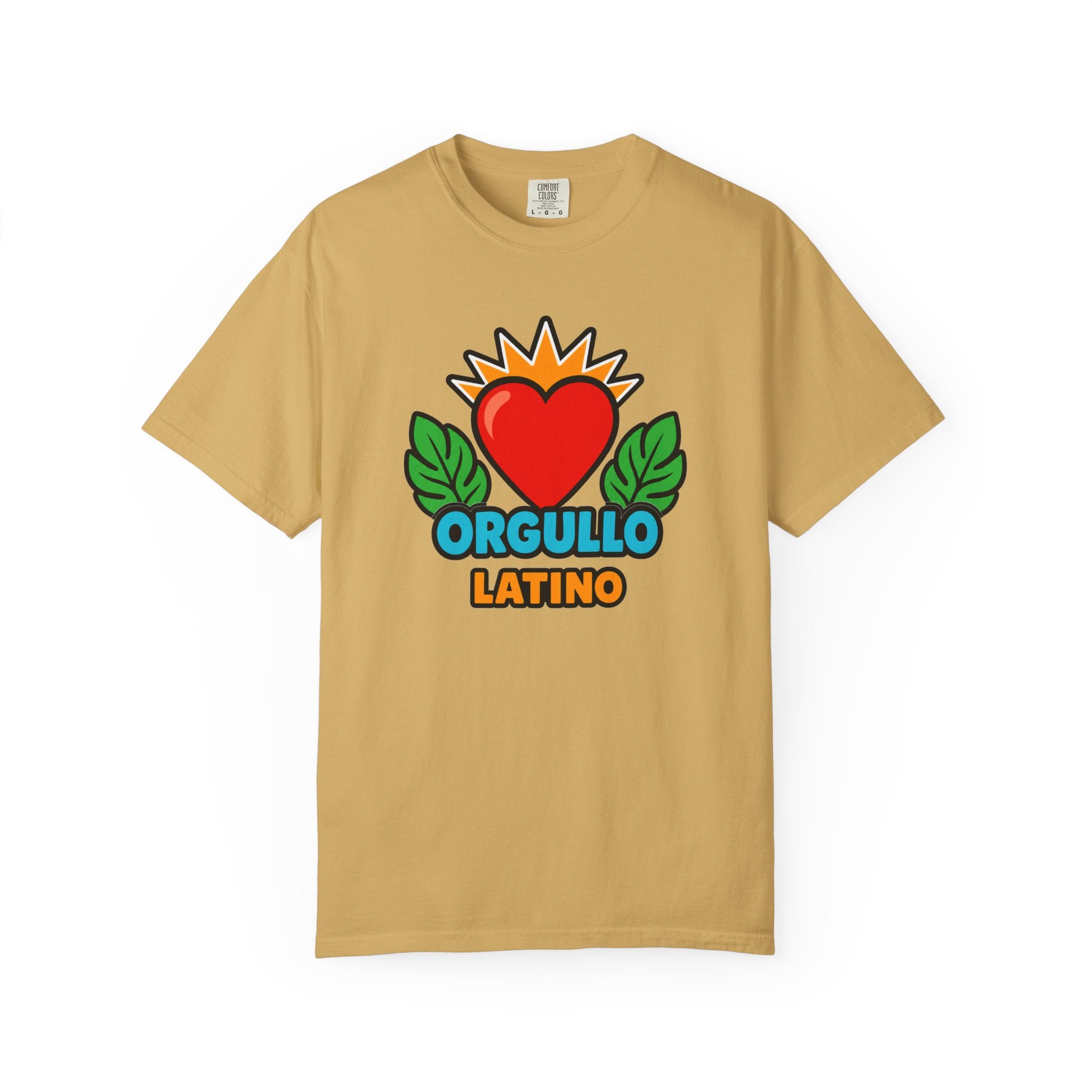 Orgullo Latino Heritage Heavyweight Tee ❤️🌿