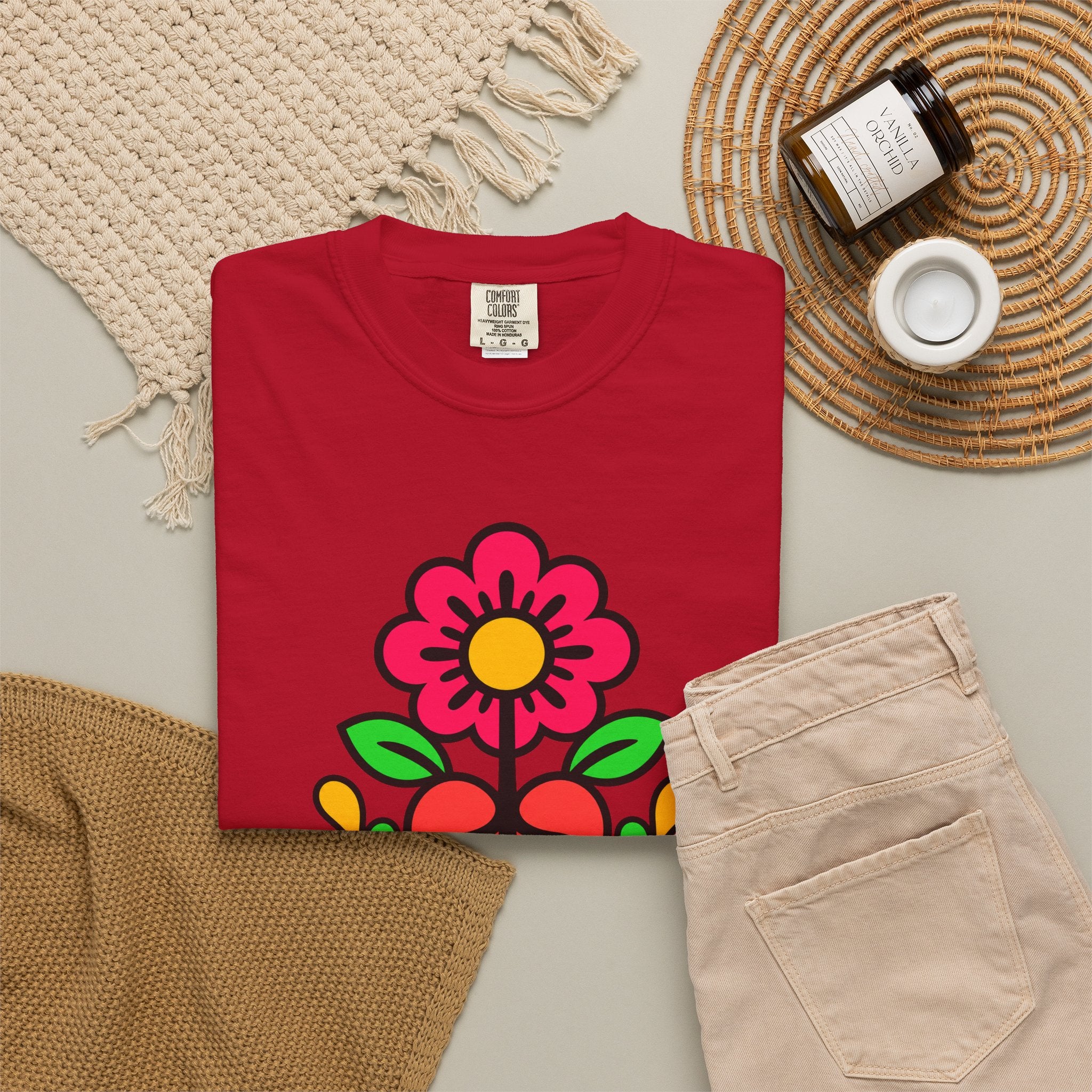 Raíces Fuertes Latino Heritage Heavyweight Tee 🌺❤️