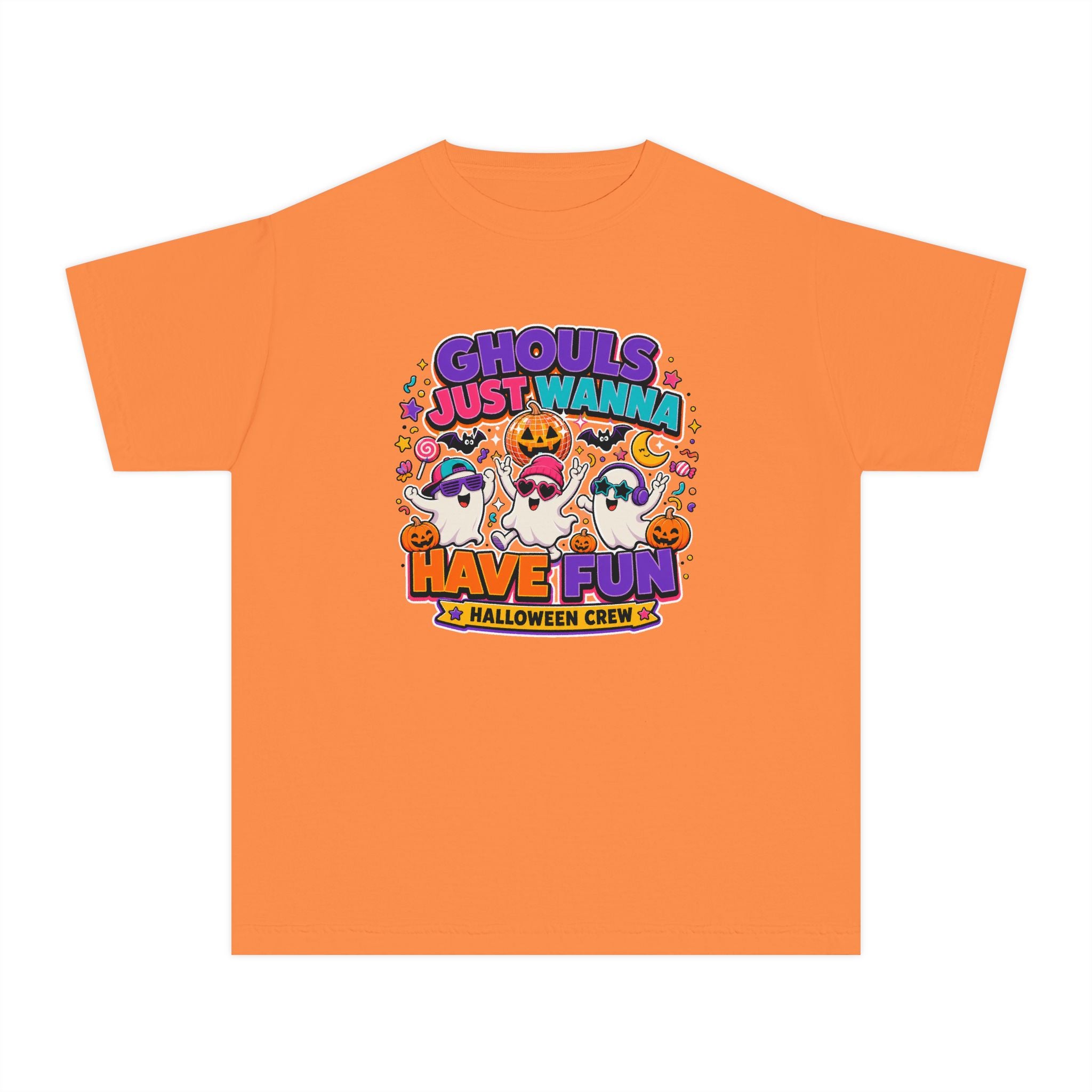 Ghouls Just Wanna Have Fun Youth Halloween Tee 🎃👻