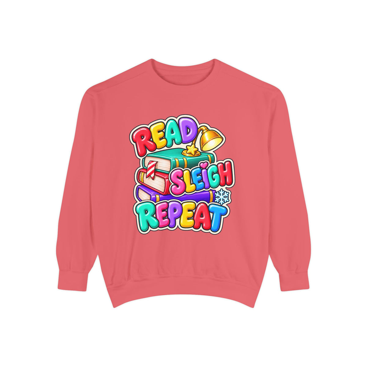 Read, Sleigh, Repeat Christmas Sweatshirt 📚🔔❄️