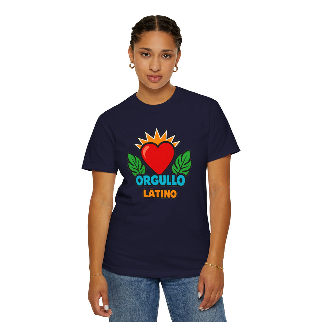 Orgullo Latino Heritage Heavyweight Tee ❤️🌿