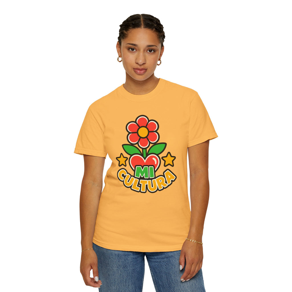 Mi Cultura Latino Heritage Heavyweight Tee 🌺❤️